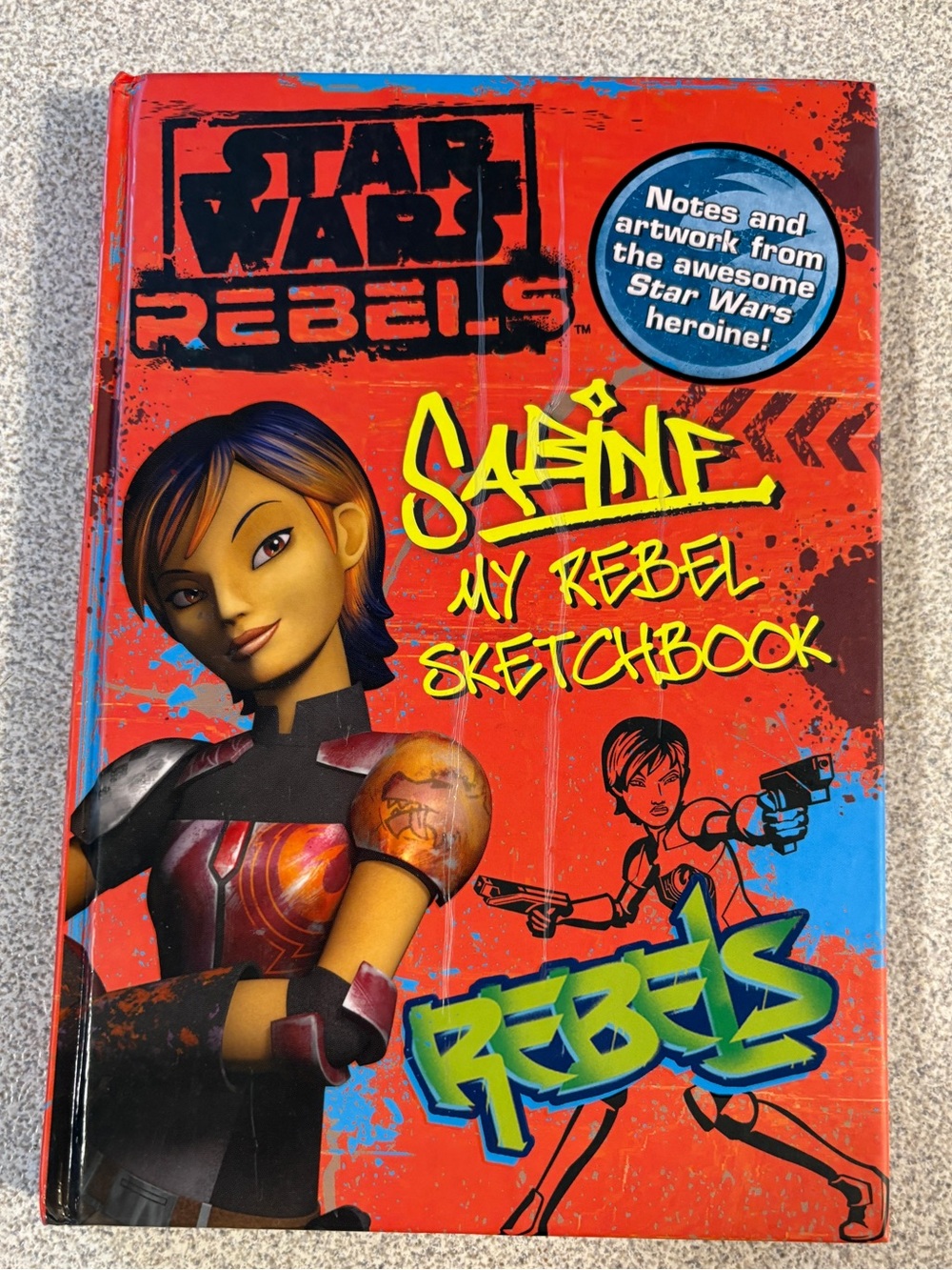 (3/$25) Star Wars Sabine My Rebel Sketchbook - Hardcover